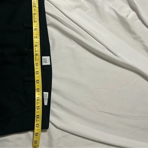 Gap Essential Khaki Skinny Black 33 X 32 Casual Chinos - Picture 11 of 12